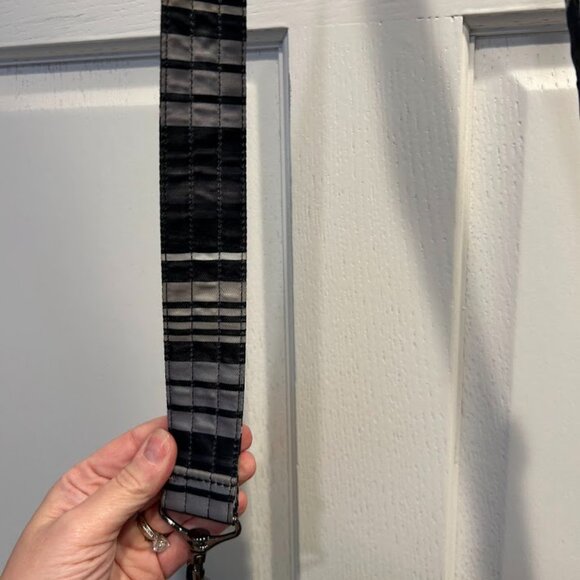 Lug RFID Medium Crossbody  - Flare 2 Black Initial T - Picture 2 of 6